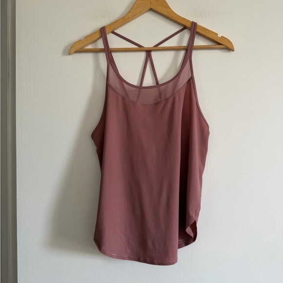 Lululemon Athletica Spanish Rose Pink Athletic Anew Strap Tank Top size XS EUC - Picture 6 of 11